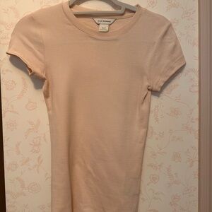 Club Monaco Short Sleeve Tee - Light Pink